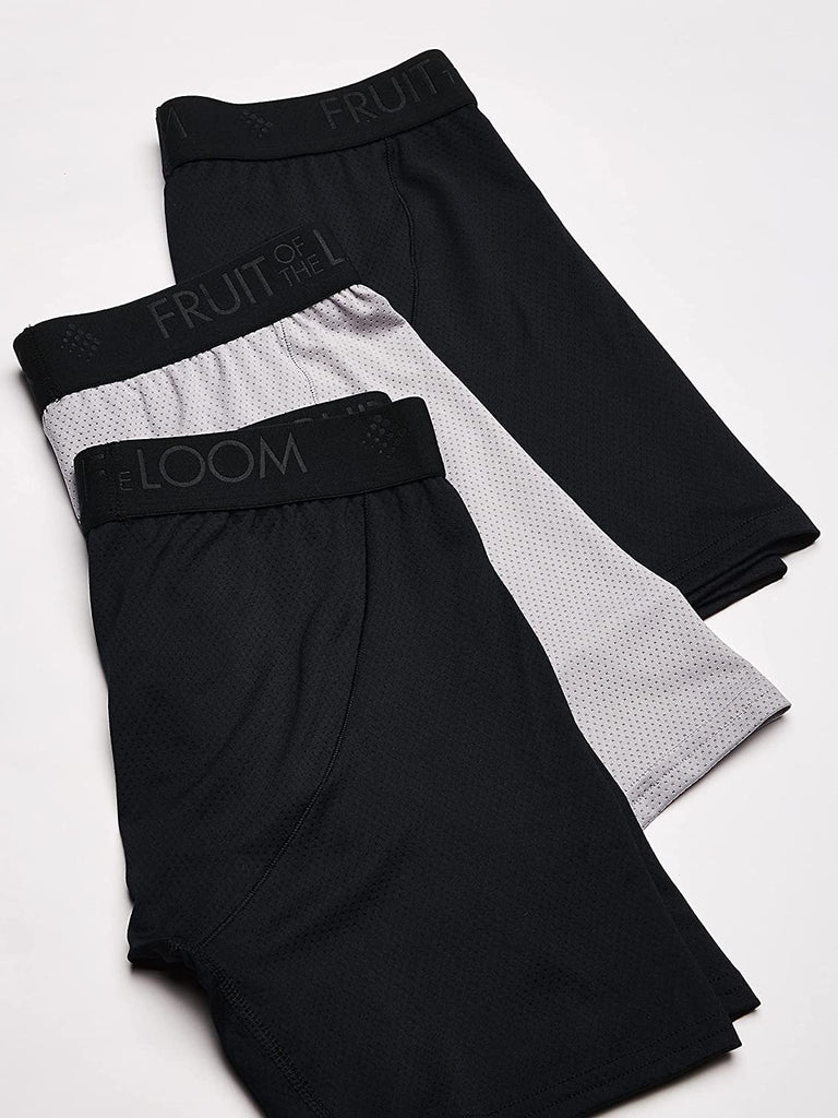 Fruit of the Loom Men's Premium Breathable Boxer Briefs (Regular & Big Man)