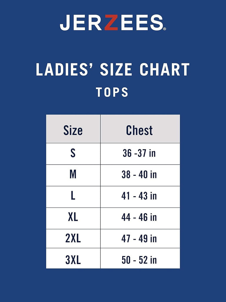 Jerzees Women's Tri-Blend V-Neck T-Shirt(2-Pack)