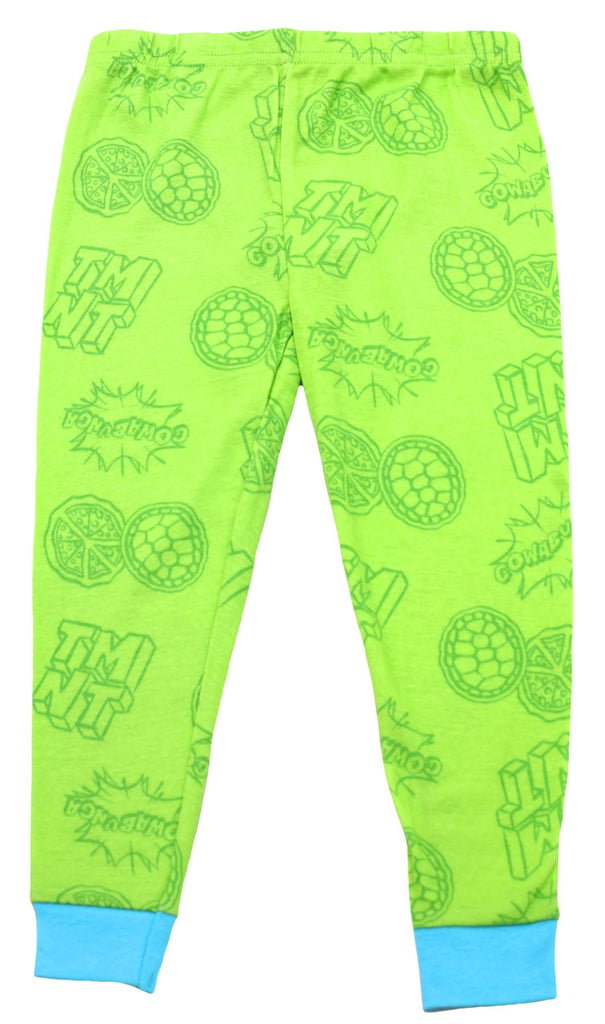 Nickelodeon Ninja Turtle Pajamas for Boys, Toddler 4 Piece Snug Fit TMNT Pajamas for Kids, Ninja Turtle Pj Pants & Shirt Set, 5T