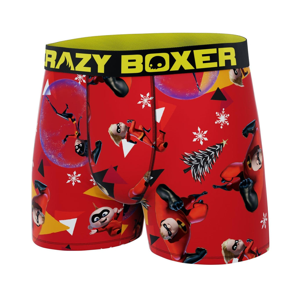 CRAZYBOXER Men's Underwear The Incredibles Freedom of movement Breathable Boxer Brief