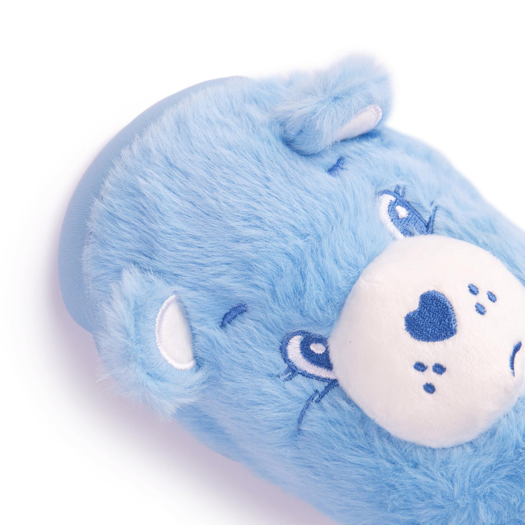 Care Bears Unisex Cozy Plush Memory Foam Indoor Outdoor Soled Slipper in Sizes S-XL, Cheer Bear-Pink Terry Clog, Large Women