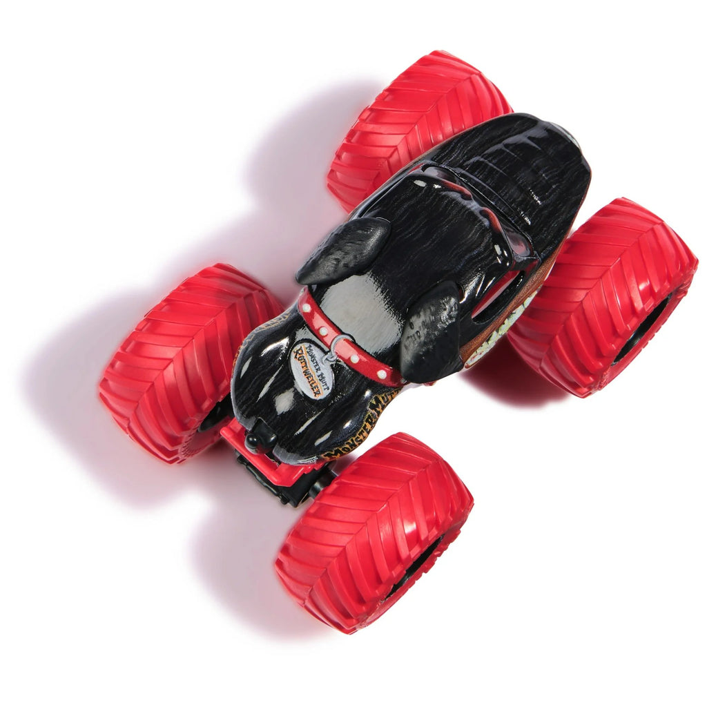 Monster Jam, Official Monster Mutt Rottweiler Monster Truck, Die-Cast Vehicle, 1:64 Scale, Kids Toys for Boys Ages 3 and up