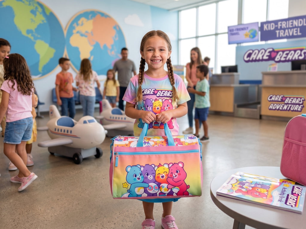 Disney Kids Duffle Bag 16.5" – Travel & Sports Bag with Zipper Pocket, Mesh Side Pockets & Shoulder Strap