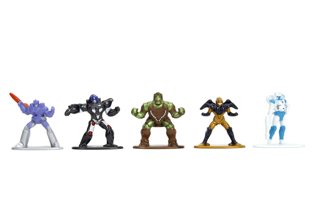 Transformers 1.65" 18-Pack Wave 3 Die-Cast Figures Nano Metalfigs, Toys for Kids and Adults