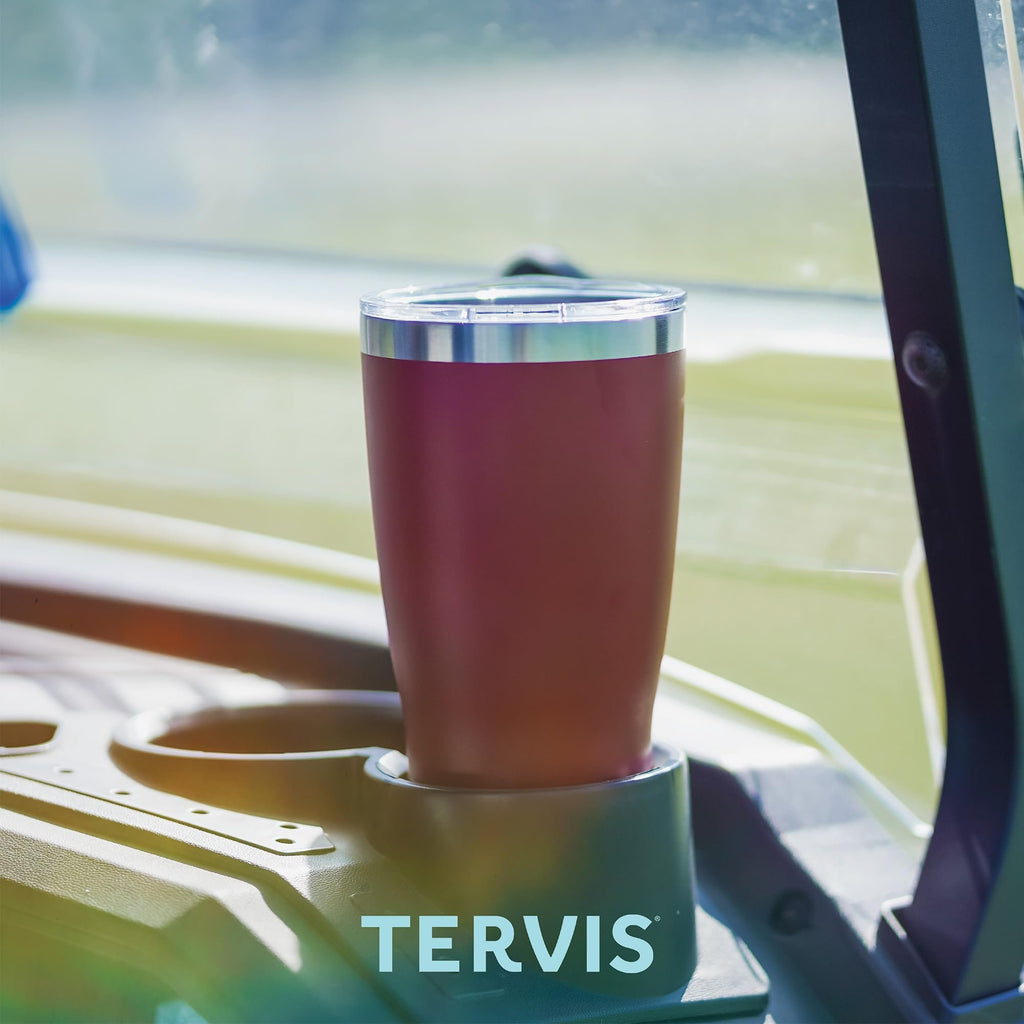 Tervis Traveler Yellowstone Dutton Ranch Triple Walled Insulated Tumbler Travel Cup Keeps Drinks Cold & Hot, 30oz, Stainless Steel