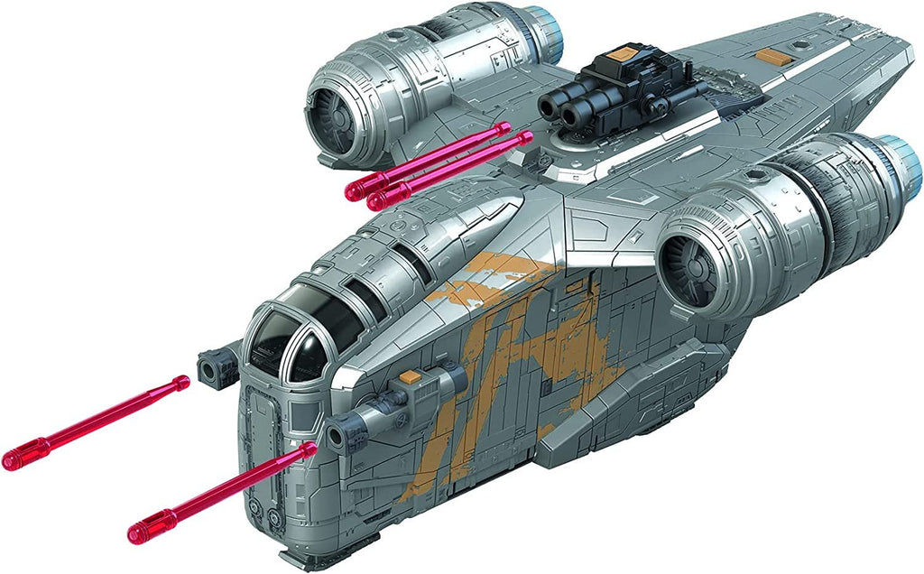 Star Wars Mission Fleet The Mandalorian The Child Razor Crest Outer Rim Run Deluxe Vehicle with 2.5-Inch-Scale Figure, for Kids Ages 4 and Up