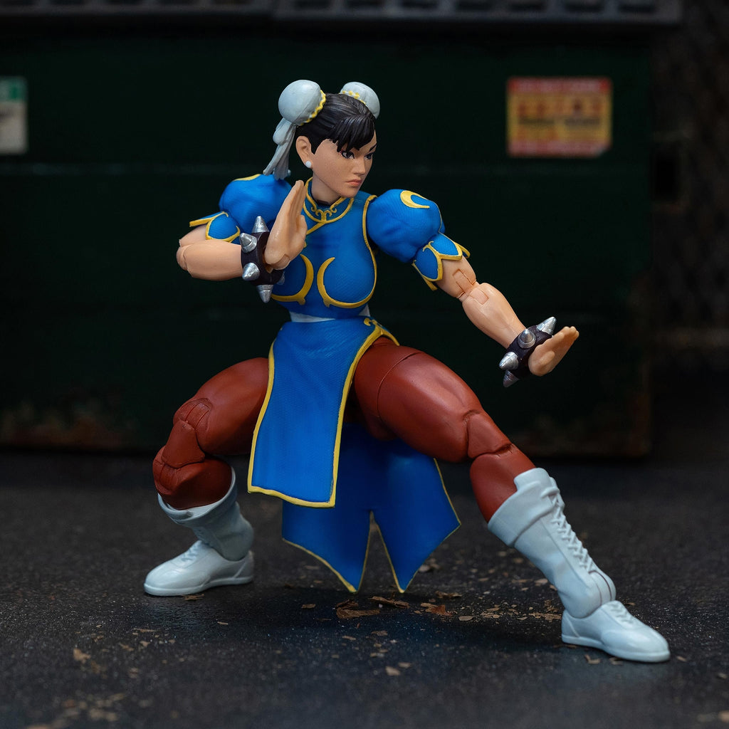 Street Fighter II 6" Chun Li Figure Action Figure, Toys for Kids and Adults
