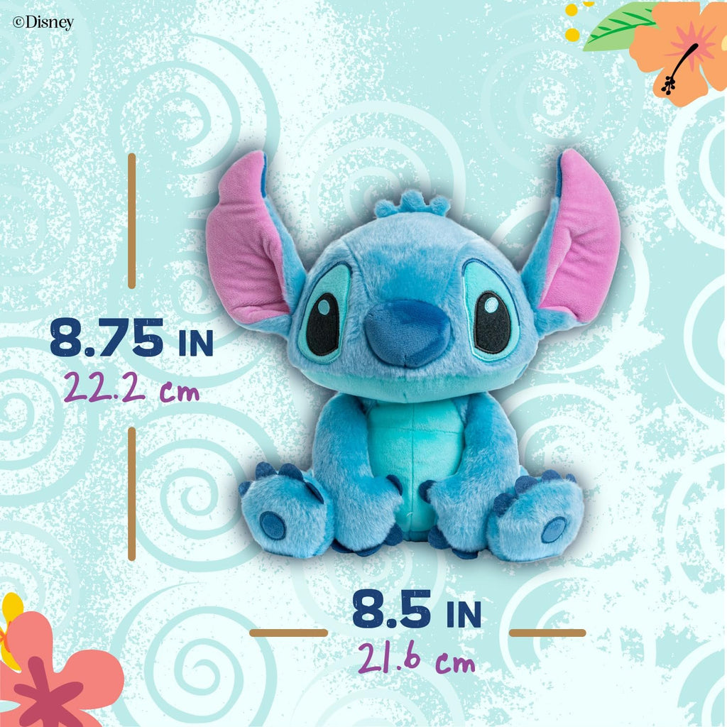 KIDS PREFERRED Disney Laughing & Spinning Stitch Stuffed Animal Plush Toy - for Babies & Toddlers, Multicolor, 79983
