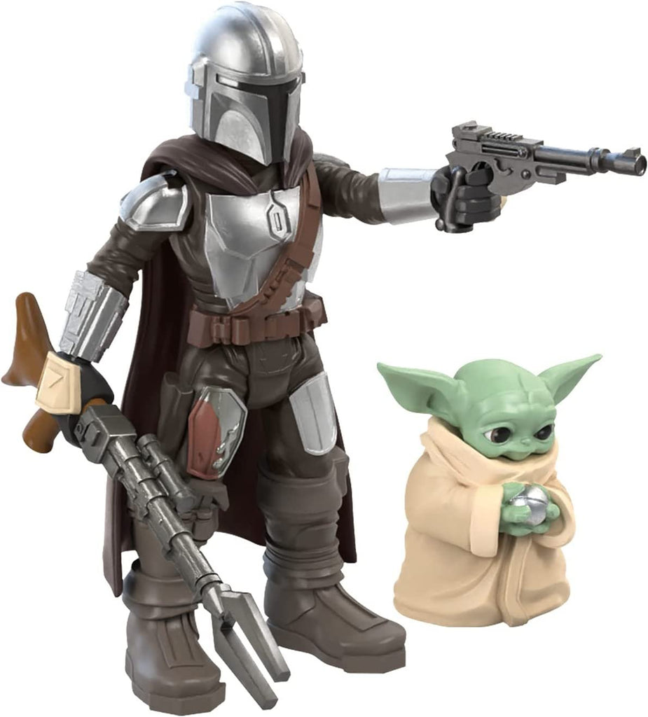 Star Wars Mission Fleet The Mandalorian The Child Razor Crest Outer Rim Run Deluxe Vehicle with 2.5-Inch-Scale Figure, for Kids Ages 4 and Up
