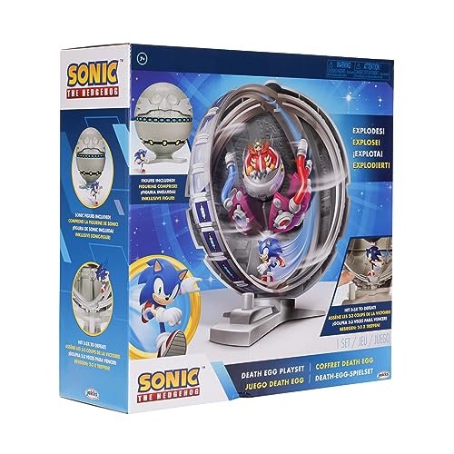 Sonic The Hedgehog 2.5" Action Figure Death Egg Playset with Sonic