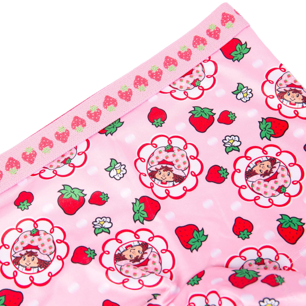 Strawberry Shortcake Girls Panties Sizes 2/3T, 4, 6, 8 and 10, 4-Pack Girl Short Underwear