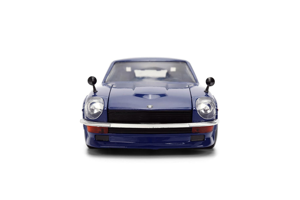 Jada 1972 Datsun 240Z, Dark Blue Toys 37020-1/24 Scale Diecast Model Car