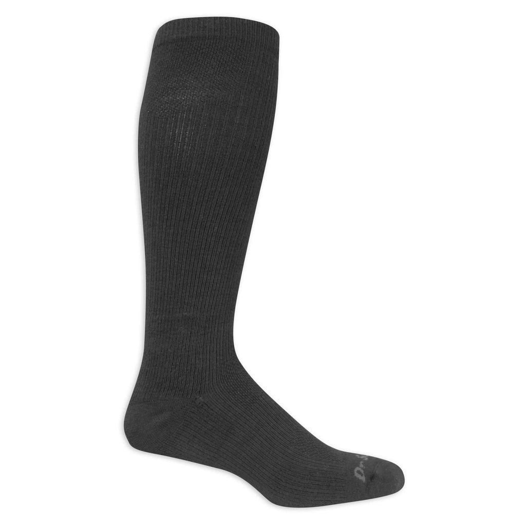 Dr. Scholl's Men's Big & Tall Work Compression Over the Calf Socks Sockshosiery, black, Shoe Size: 13-15