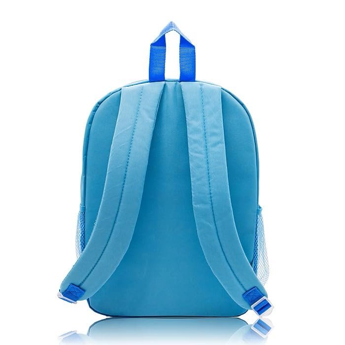 Fast Forward Disney Frozen Girls’ 5-Piece Backpack Set – Includes Lunch Bag, Water Bottle, Keychain & Carabiner – Elsa & Anna School Bundle