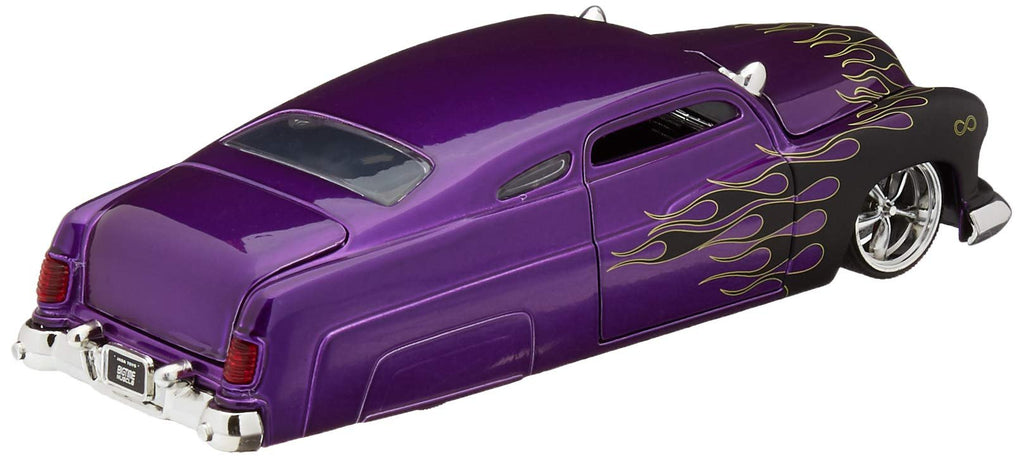 Jada Toys Bigtime Muscle 1:24 1951 Mercury Coupe Die-cast Car Metallic Purple, Toys for Kids and Adults