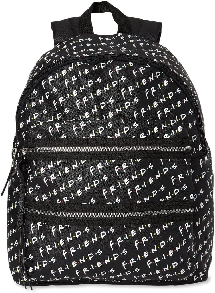 Friends TV Series Backpack Zip Pockets 16" W x 12" H x 5" D