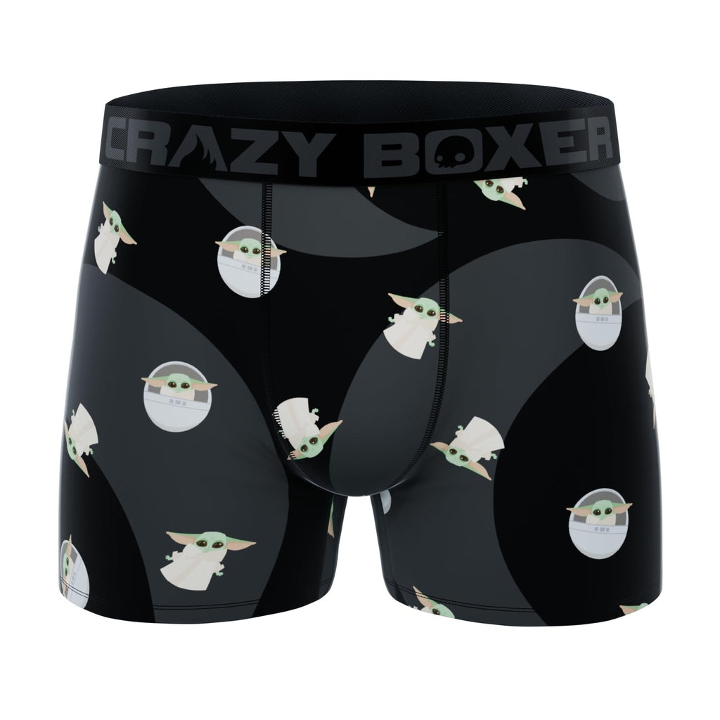 CRAZYBOXER Men's Underwear The Mandalorian Soft Comfortable Boxer Brief Original (3 PACK)