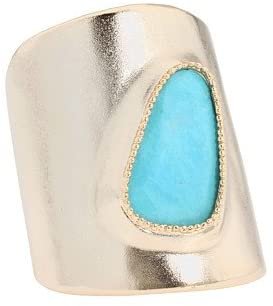 Kendra Scott Leah Ring Gold Mood Stone 7
