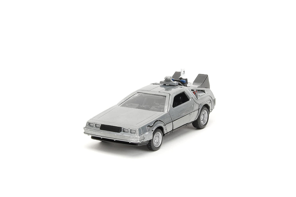 Back to The Future 1:32 Time Machine 3-Pack Die-Cast Cars, Toys for Kids and Adults