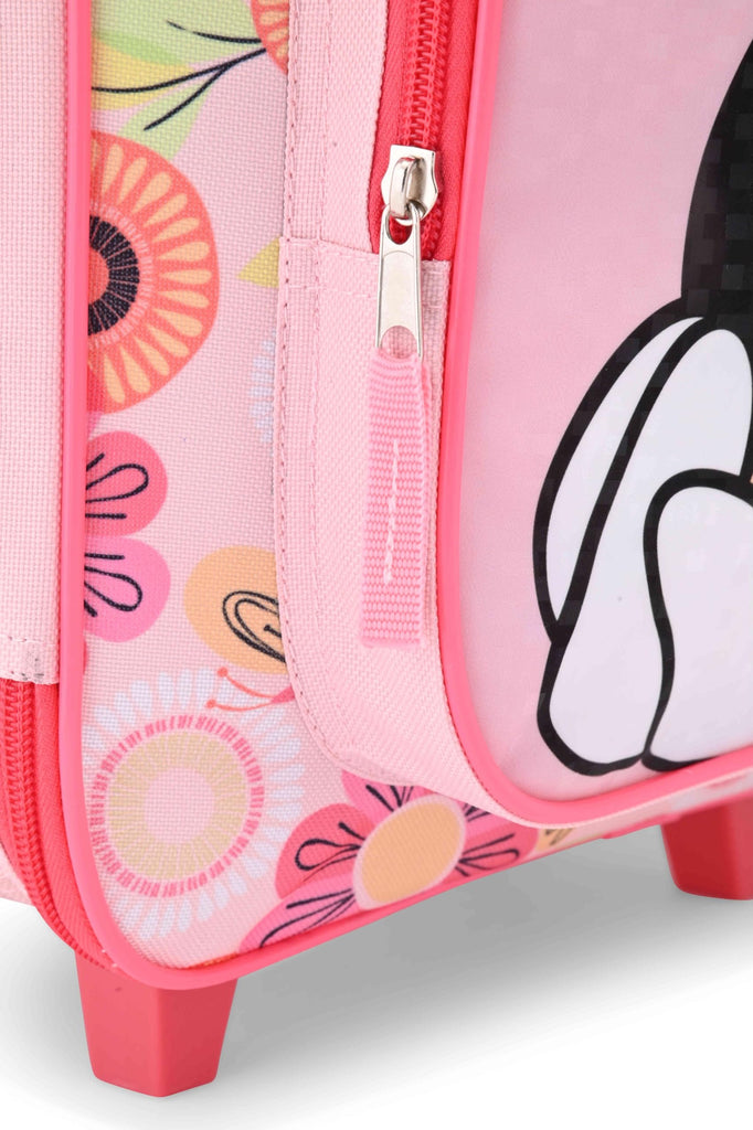 Fast Forward Minnie Mouse Girls Luggage 16" Soft Side Wheeled Pilot Case- Rolling Suitcase 16x12x5