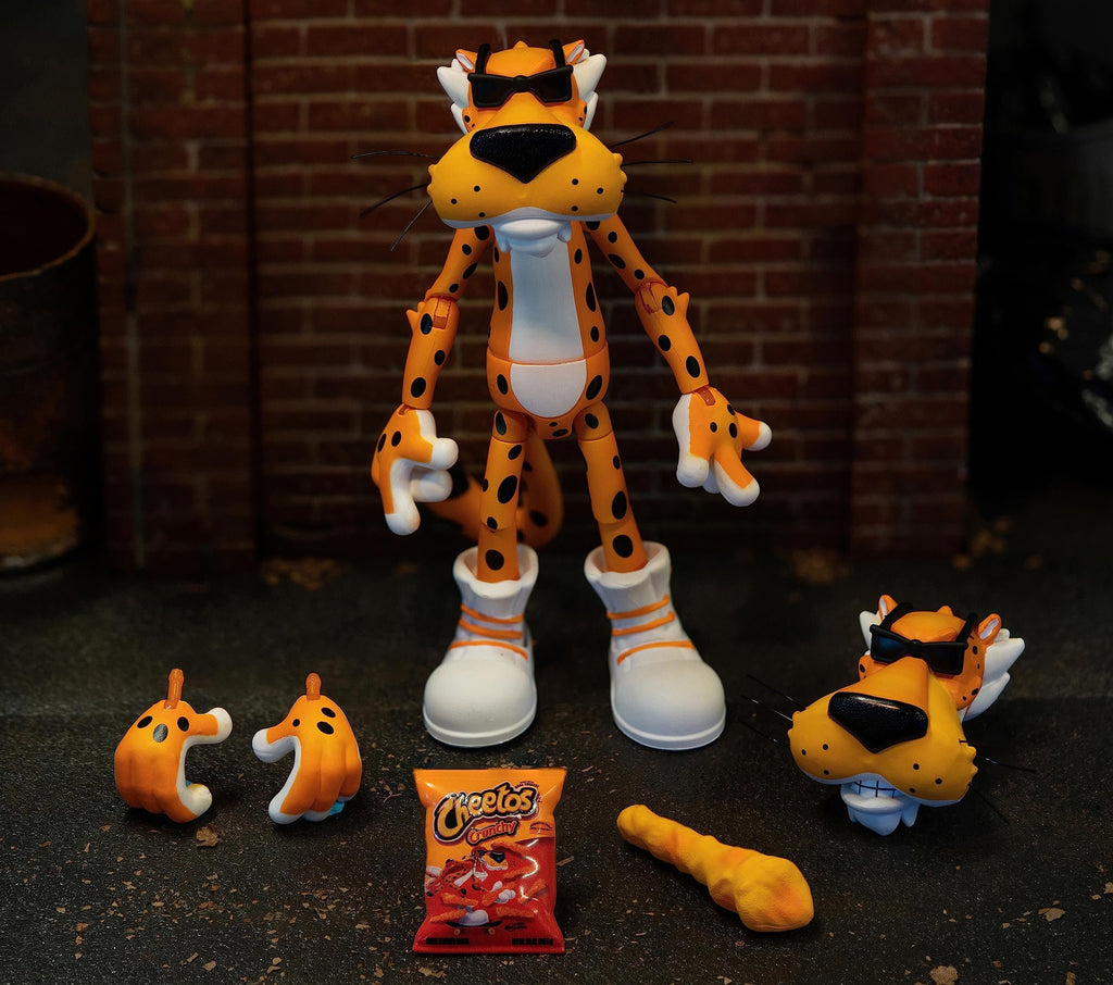 Cheetos 6" Chester Cheetah Action Figure, Toys for Kids and Adults
