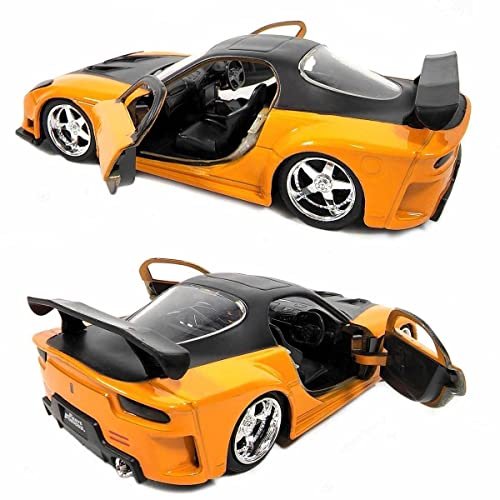 Jada Toys Fast & Furious 1:32 Han's Mazda RX-7 Die-cast Car, Toys for Kids and Adults