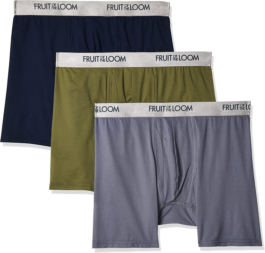Fruit of the Loom Men's Everlight Underwear & Undershirts with 4-Way Stretch