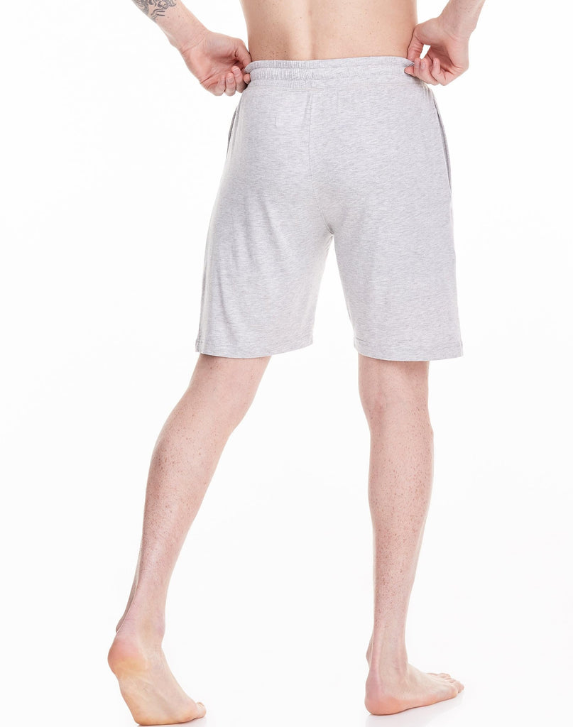 Hanes Men's Tag Free Pajama Lounge Short with Side Pockets, Large, Black