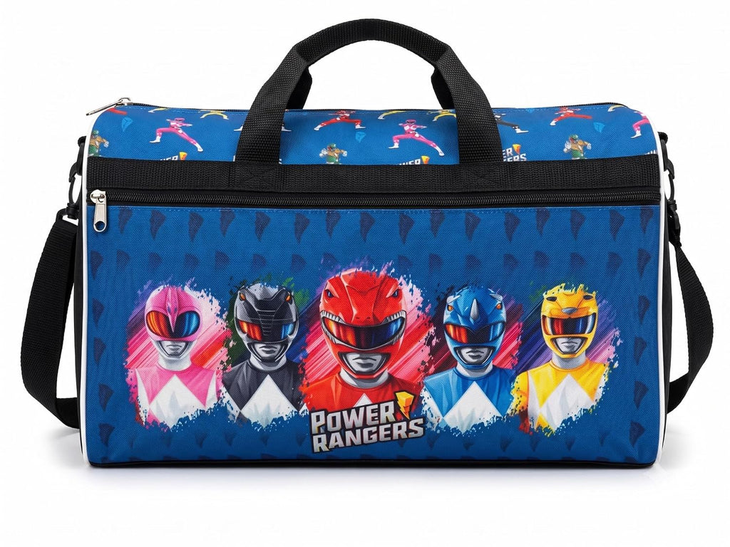 Disney Kids Duffle Bag 16.5" – Travel & Sports Bag with Zipper Pocket, Mesh Side Pockets & Shoulder Strap