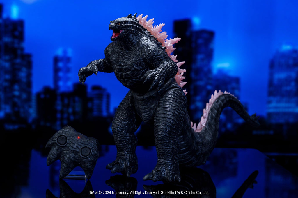 Jada Toys Godzilla X Kong: Heat-Ray Breath Godzilla Remote Control Figure