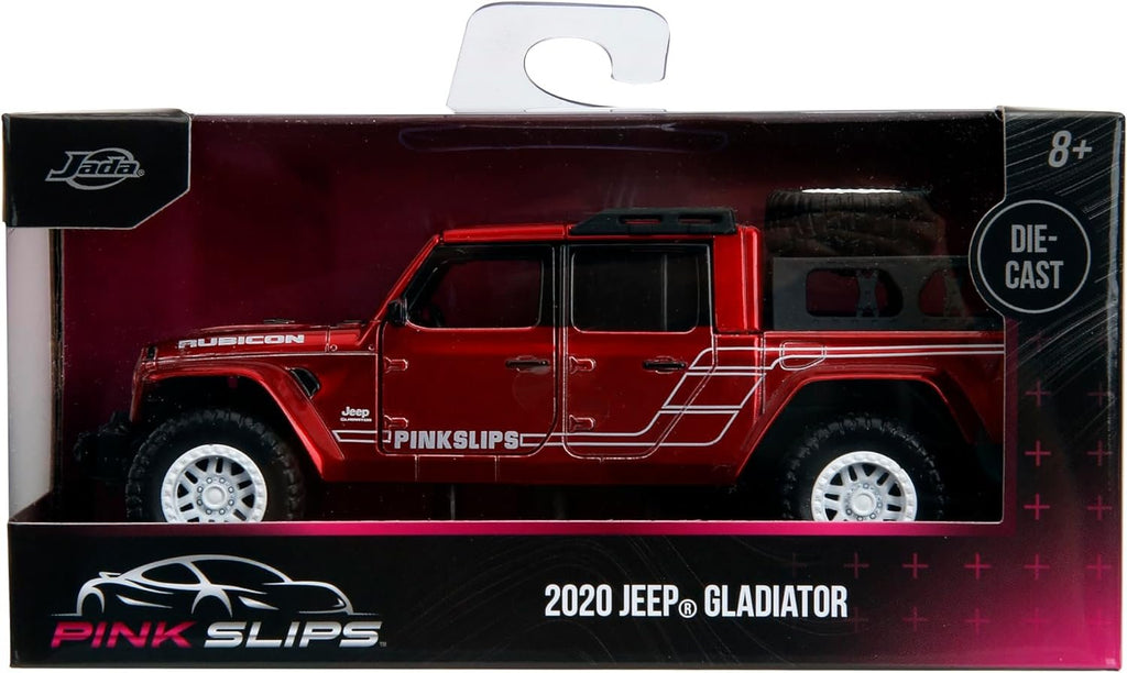 Pink Slips 1:32 Jeep Gladiator Die-Cast Car, Toys for Kids and Adults