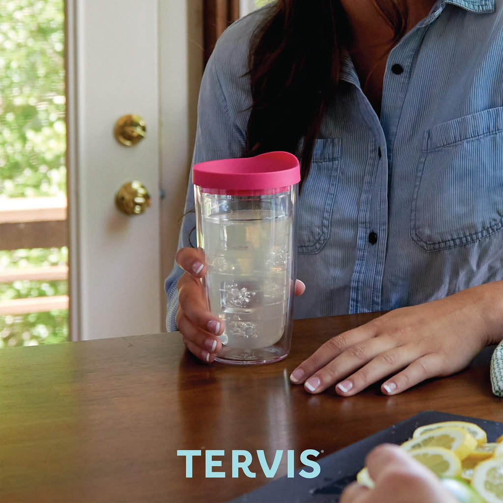 Tervis Disney Mickey Group Made in USA Double Walled Insulated Tumbler Travel Cup Keeps Drinks Cold & Hot, 16oz, Classic
