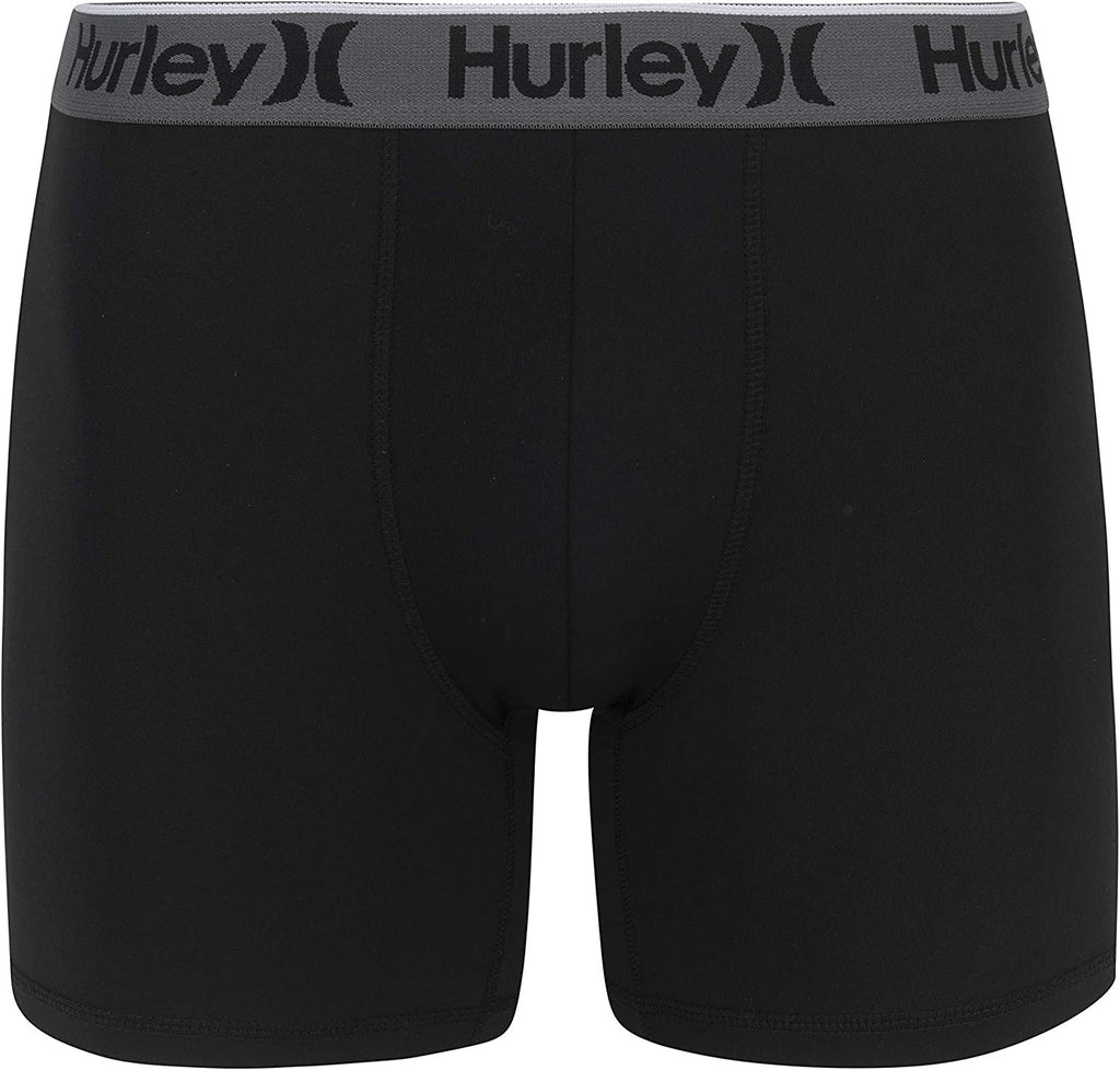 Hurley Men's 3 Pack Regrind Boxer Briefs