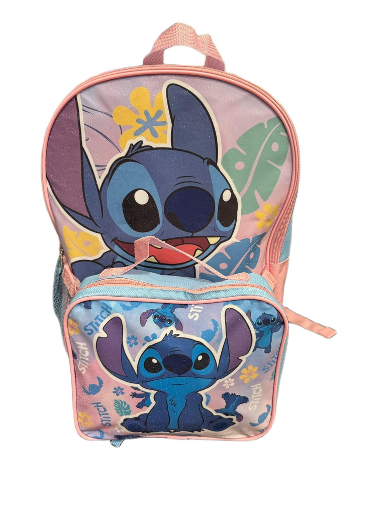 Fast Forward Bluey Boys’ 16" Backpack with Insulated Lunch Bag – Durable Polyester – Mesh Side Pocket – School Travel Set