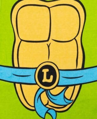 Centric Brands Teenage Mutant Ninja Turtles 4-Piece Pajama Set – 2 Tops, Pants & Shorts – TMNT Boys Sleepwear – Sizes 2T–4T