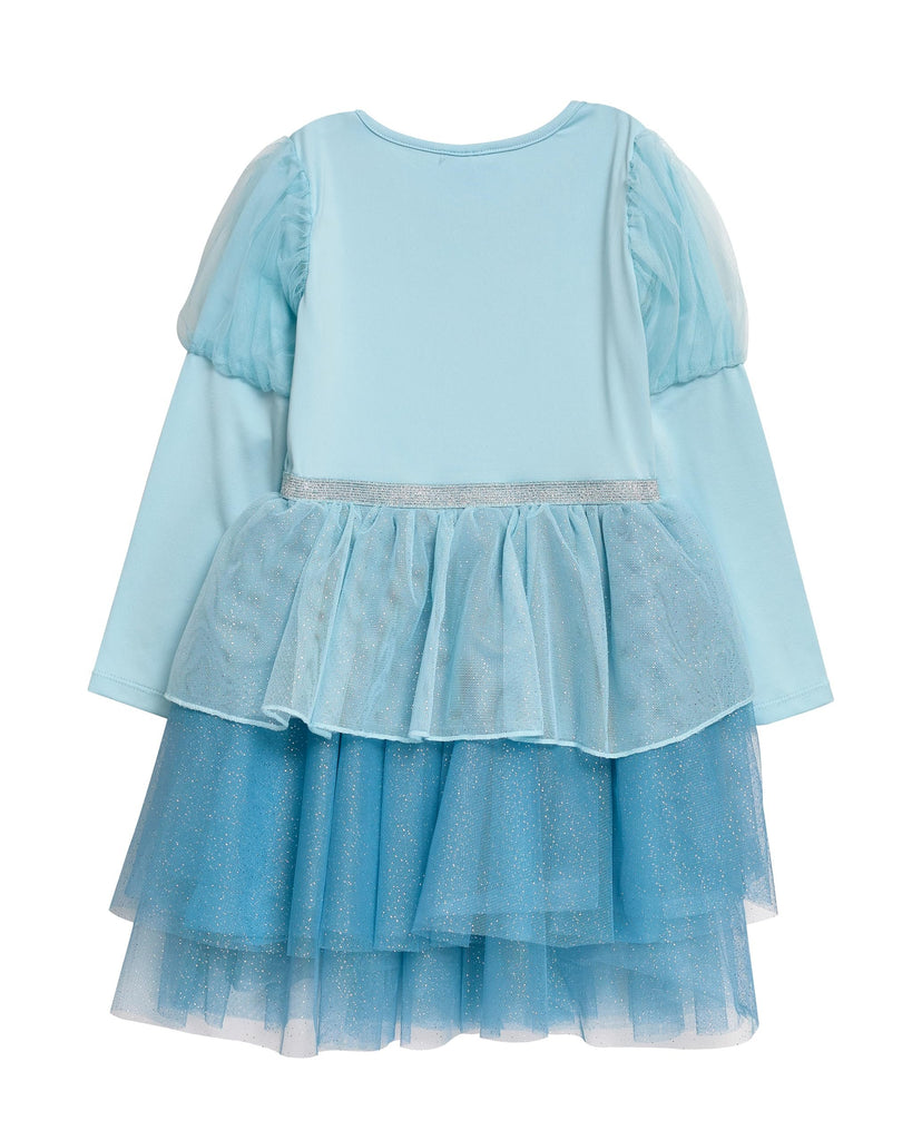 Disney Princess Tutu Dress for Girls – Glittery Layered Tutu Party Outfit (Pink, 3T)