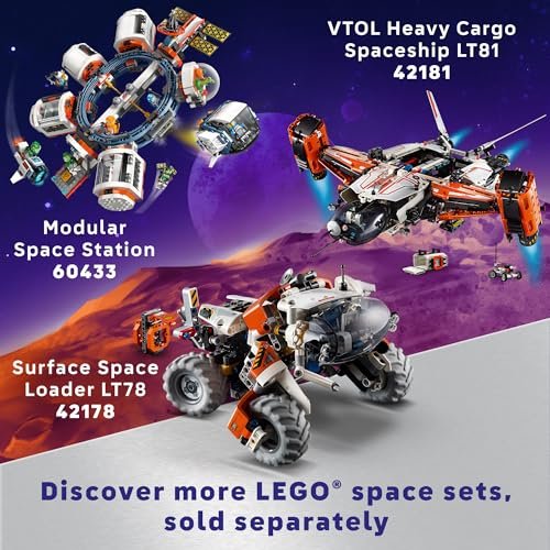 LEGO Friends Mars Space Base and Rocket Set, Science Toy for Pretend Play with 3 Mini-Dolls and Spaceship Toy, Gift for Girls, Boys and Kids Ages 8 and Up who Love Tech and Outer Space Toys, 42605