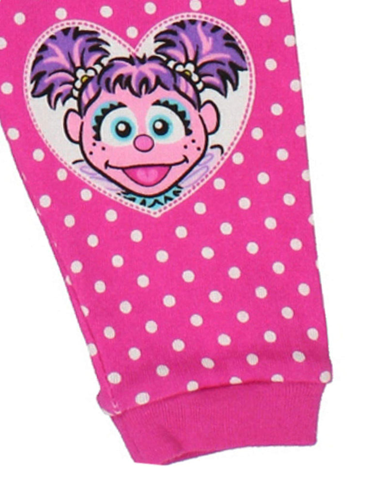 Sesame Street Elmo and Abby Cadabby Toddler Girls Cotton Pajamas Set