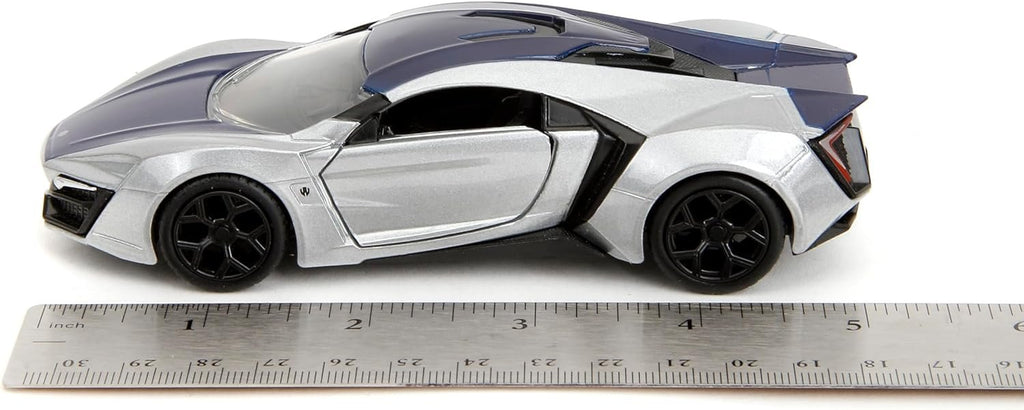 Pink Slips 1:32 Lykan Hypersport Die-Cast Car, Toys for Kids and Adults