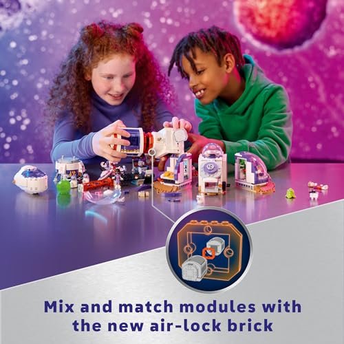 LEGO Friends Mars Space Base and Rocket Set, Science Toy for Pretend Play with 3 Mini-Dolls and Spaceship Toy, Gift for Girls, Boys and Kids Ages 8 and Up who Love Tech and Outer Space Toys, 42605