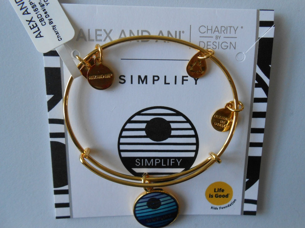 Alex and Ani Womens Charity By Design Simplify Bangle