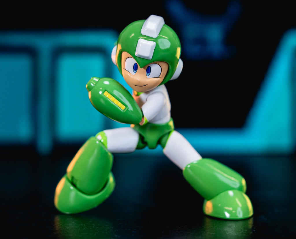 Jada Mega Man Hyper Bomb - 1:12 Scale Action Figure, Wave 2 – Over 15 Points of Articulation, Alternate Hands & Head, Bomb Accessory
