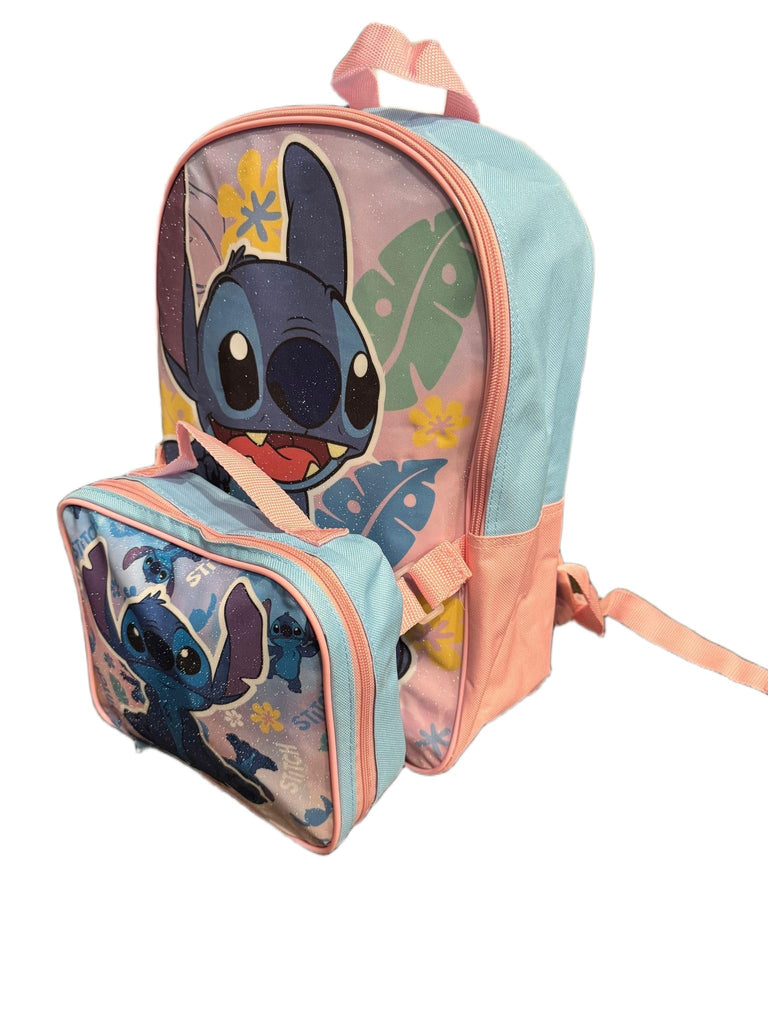 Fast Forward Bluey Boys’ 16" Backpack with Insulated Lunch Bag – Durable Polyester – Mesh Side Pocket – School Travel Set