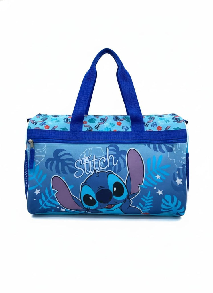Disney Kids Duffle Bag 16.5" – Travel & Sports Bag with Zipper Pocket, Mesh Side Pockets & Shoulder Strap