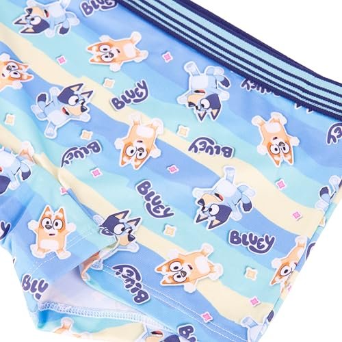 Bluey Girls' Panties and Girlshort with Bingo, Bandit and More, Sizes 2/3t-8
