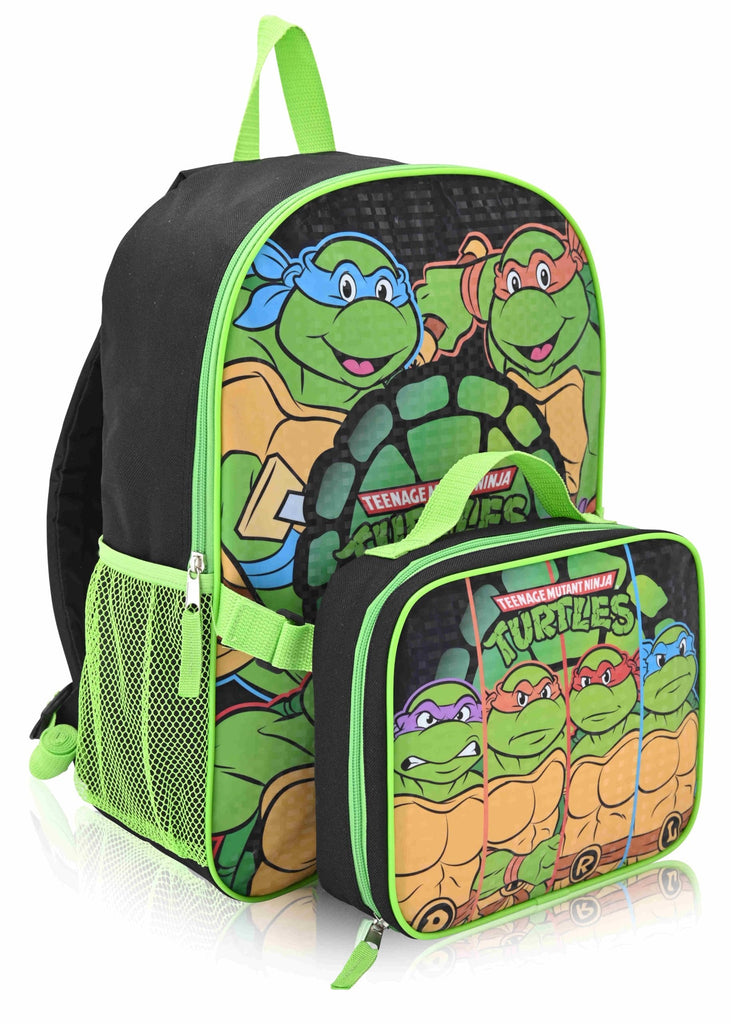 Fast Forward Cars 16" Backpacks With Lunch Bag - Licensed Characters Kids Schoolbag