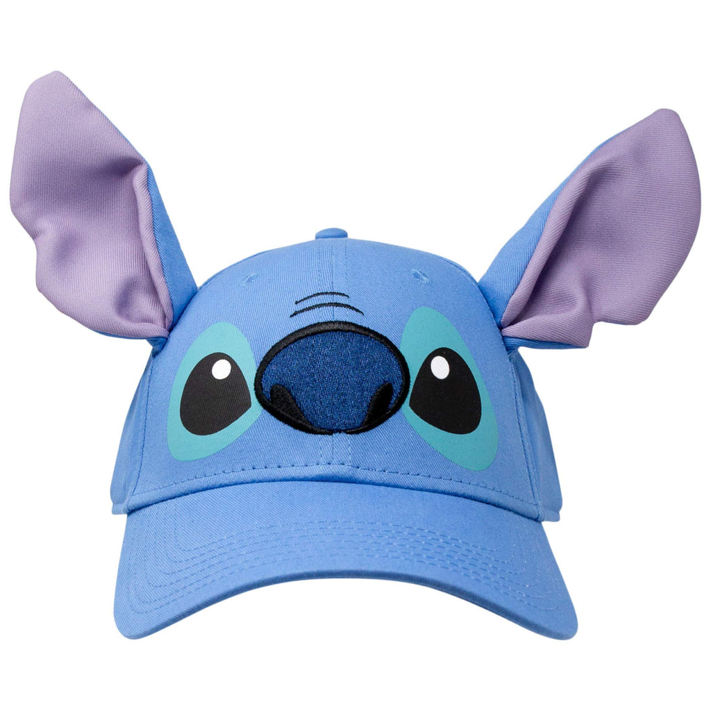 Lilo and Stitch Character Adjustable Blue Disney Strapback Hat