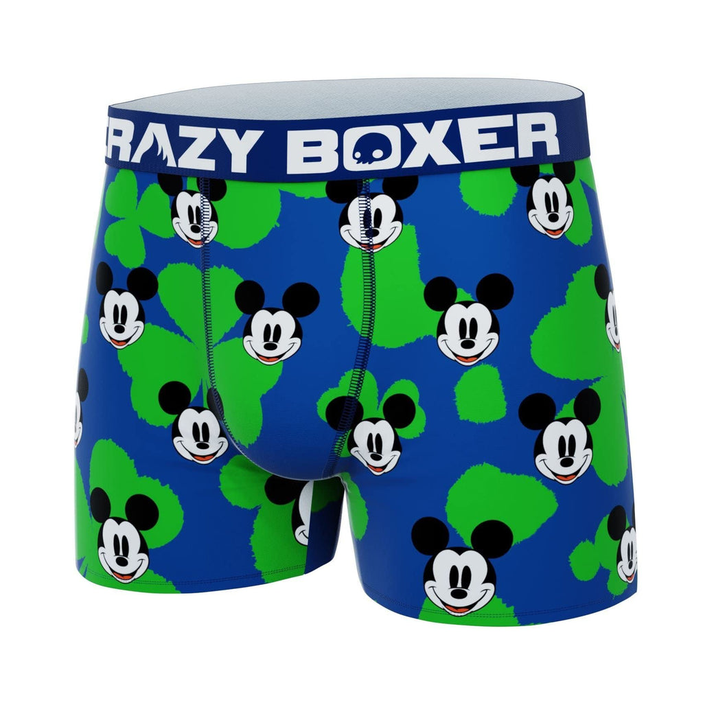 CRAZYBOXER Men's Underwear Disney Classic Resistant Non-slip waistband Boxer Brief Breathable (creative packadging)