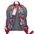 Fast Forward Avengers Boys’ 16" Backpack – Allover Print with Captain America, Hulk, Iron Man, Thor & Flash Printed Straps, Front Pocket & Mesh Sides