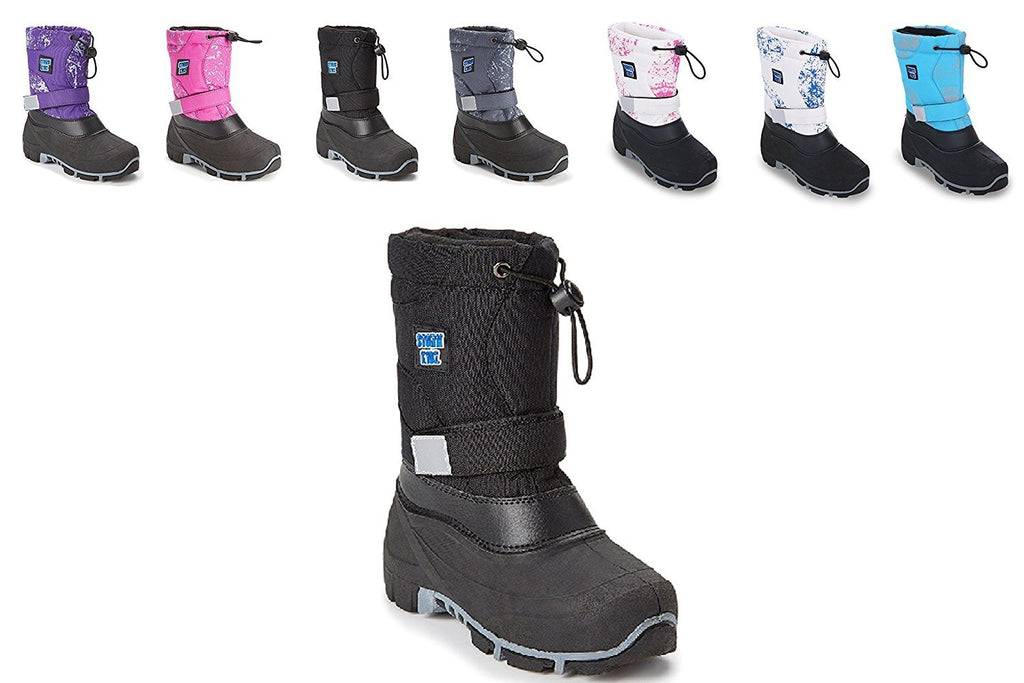 Unisex Waterproof Snow Boots Insulate - Cold Weather Snow Boot (Toddler/Little Kid/Big Kid) Boys Girls Many Colors